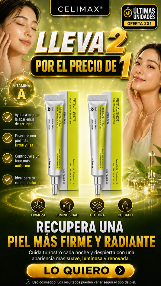 CELIMAX® 15 ML CREMA FACIAL REAFIRMANTE CON RETINAL