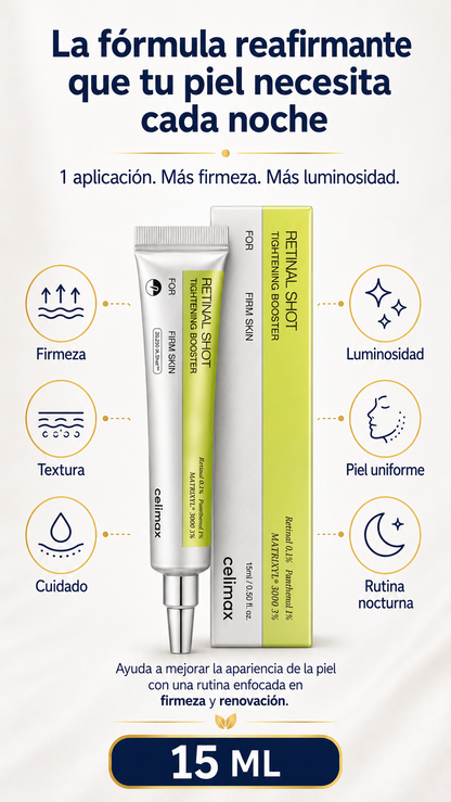 CELIMAX® 15 ML CREMA FACIAL REAFIRMANTE CON RETINAL