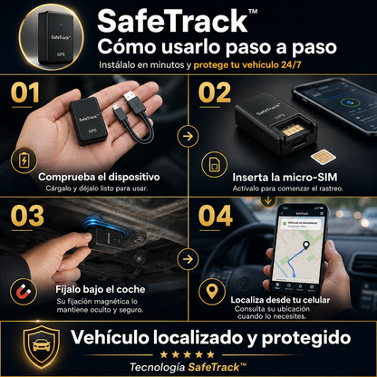 SafeTrack™ GPS Mini - OFERTA ESPECIAL