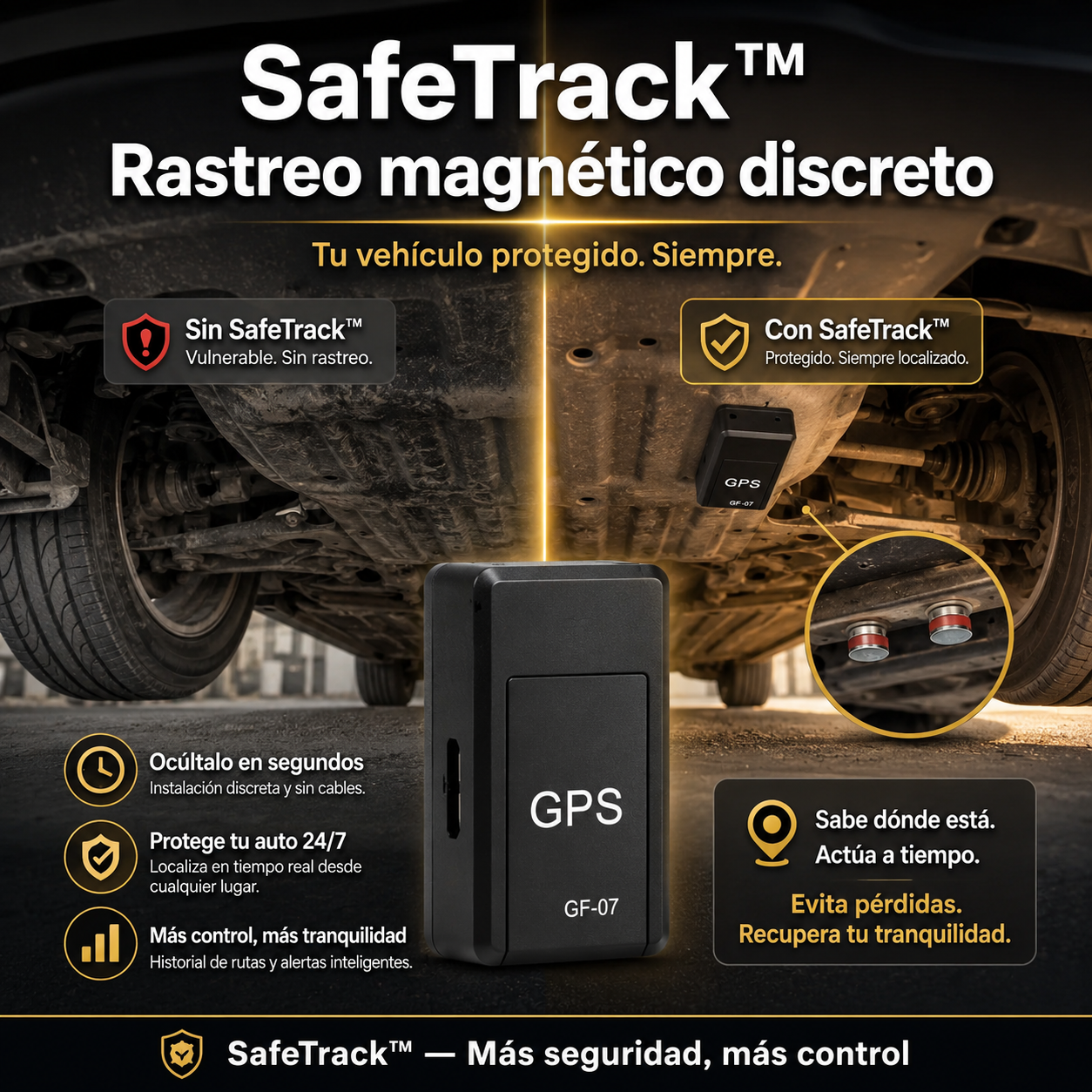 SafeTrack™ GPS Mini - OFERTA ESPECIAL