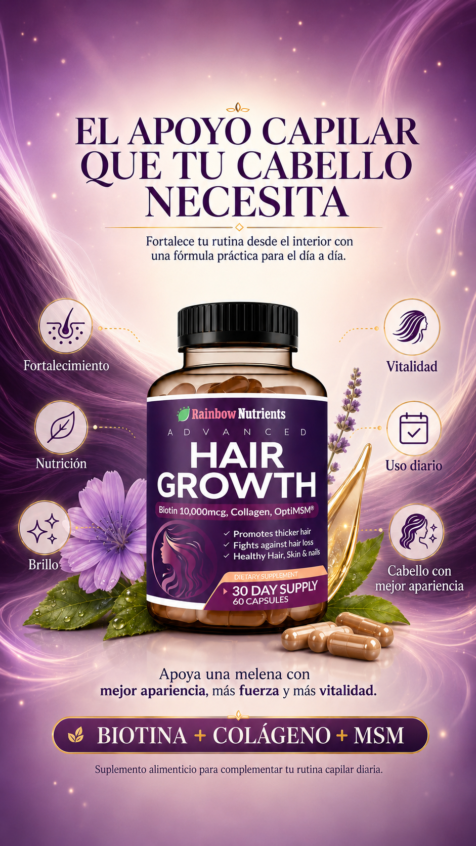 Hair Growth™ — Cabello Más Fuerte, Vital y Saludable